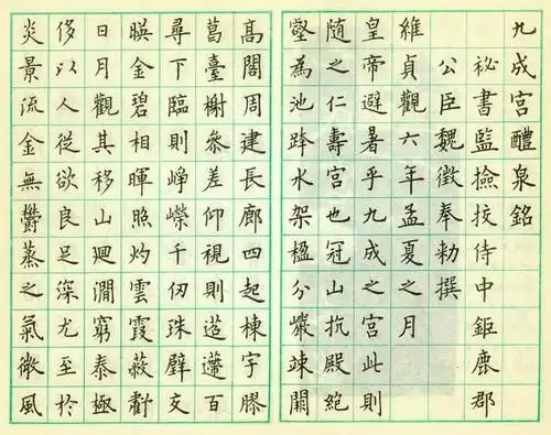 硬笔书法如何去临古帖要注意哪些问题