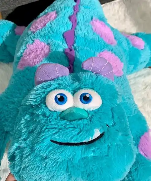 苏利文蓝毛怪公仔毛绒玩具丑萌可爱玩偶大号睡觉抱枕娃娃生日礼物