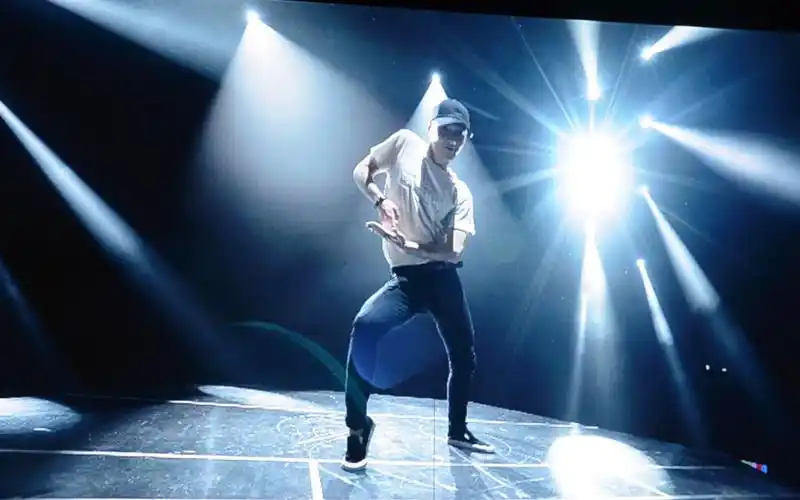 金钟仁张艺兴吴世勋主舞line舞蹈展示三巡杭州场