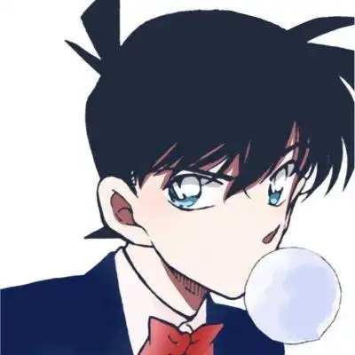 工藤新一漫画上色头像