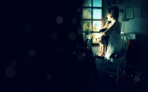 唯美伤感女生,高清图片,电脑桌面-壁纸族