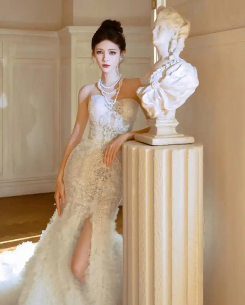 翅膀 自由的飞 勇敢的飞" 张予曦生日写真纯白天使裙96真的好美啊!