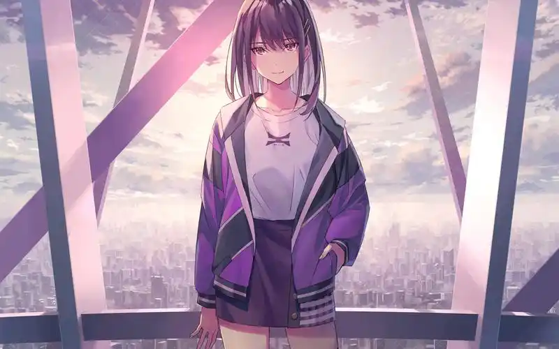 好看养眼的动漫美女桌面壁纸