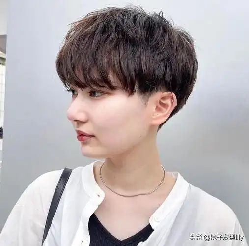 最火的短发发型图片(最近很火的剪短发)(3)