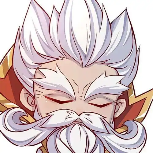 王者q版头像:老夫子   (图源画师:@阿肯绘)