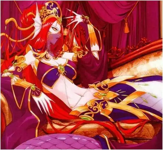 这个角色在很多动漫中都有,因为美杜莎的原型来自于希腊神话中的女妖