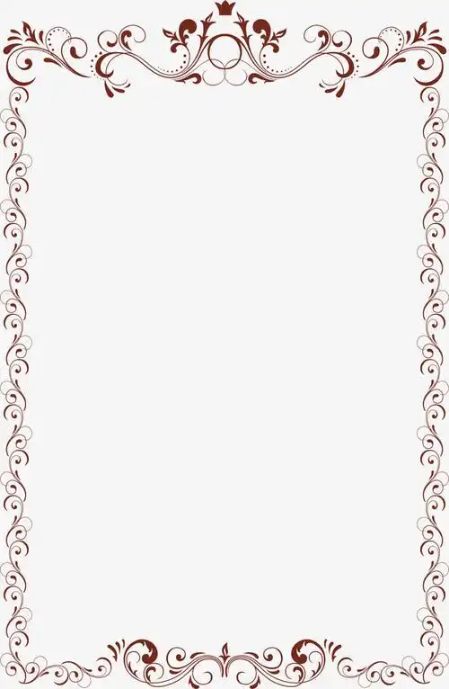 精美欧式奢华边框