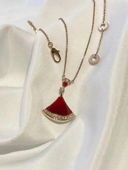 断货款,超保值,999新附件盒子查码图#宝格丽扇子项链  #宝格丽项链