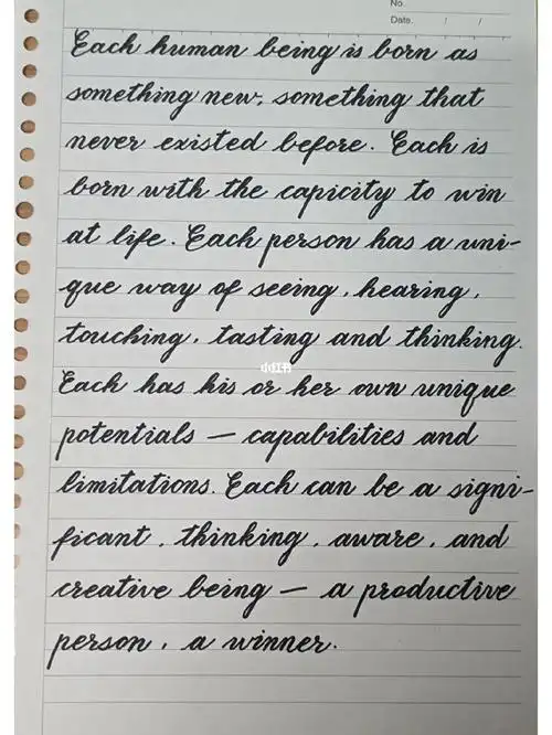 生而为赢·手写英文字体