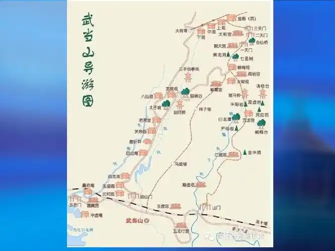 武当山旅游路线设计ppt.