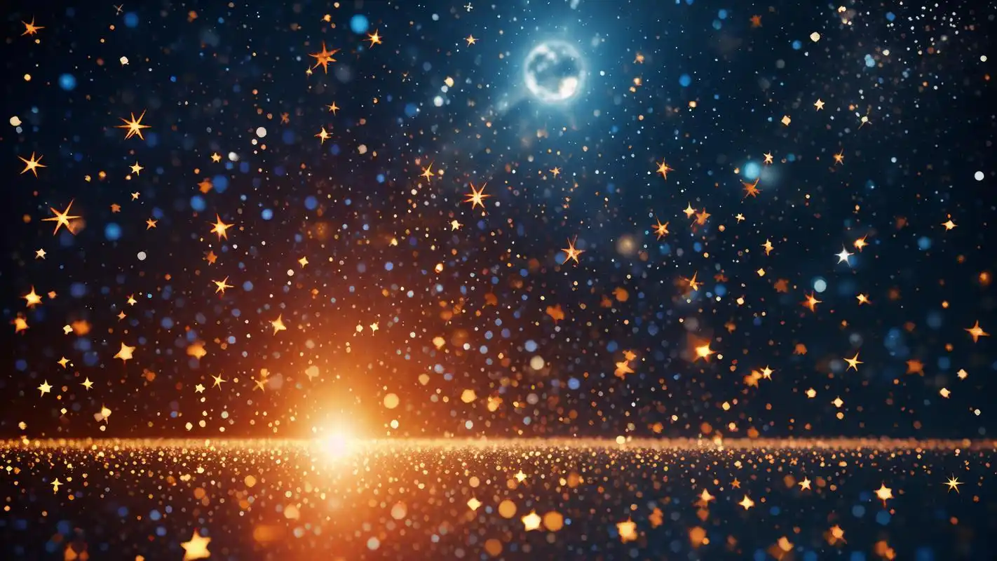 蓝紫梦幻星空背景 哇喔～沉浸在这片蓝紫色的梦幻星空中,仿佛与宇宙合