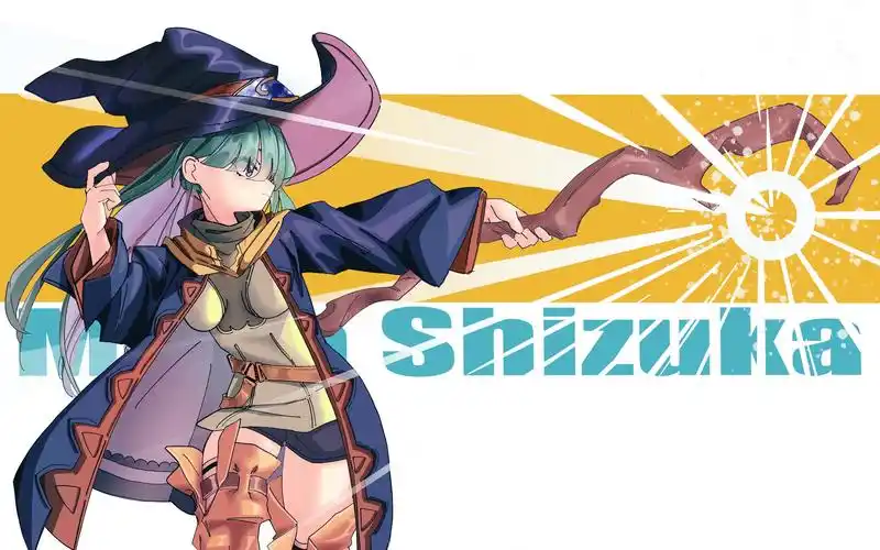 【摸鱼】020 魔想志津香_绘画过程