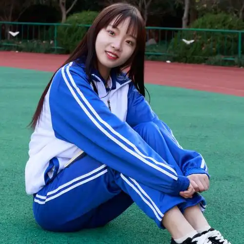 校服匆匆那年套装蓝白网红同款男女学生运动班服初中校服