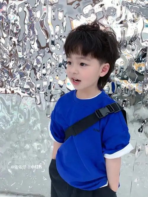 男童狼尾发型谁能拒绝奶酷奶酷的小男孩呢71