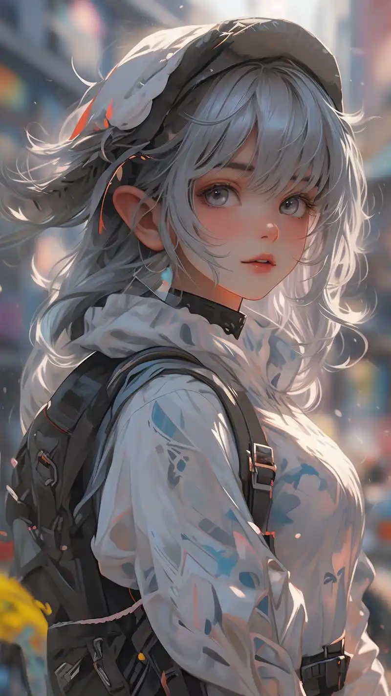 亲们,分享一组二次元女生动漫壁纸,每一张都是高清绝美,让人爱不适种