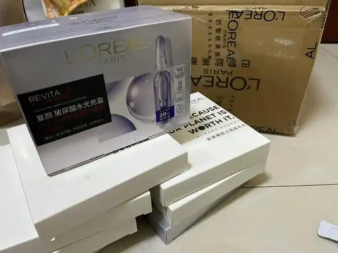 欧莱雅安瓶面膜