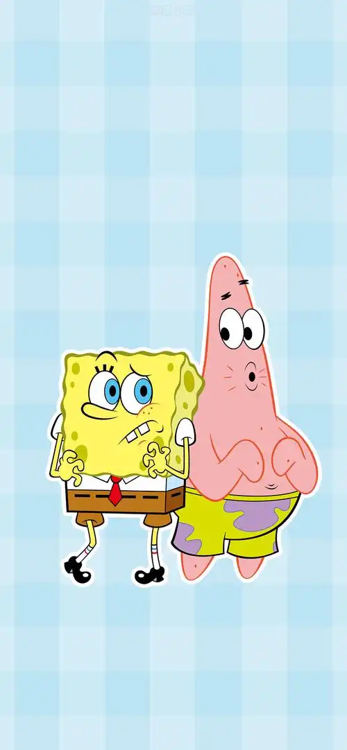 手机壁纸海绵宝宝和派大星壁纸