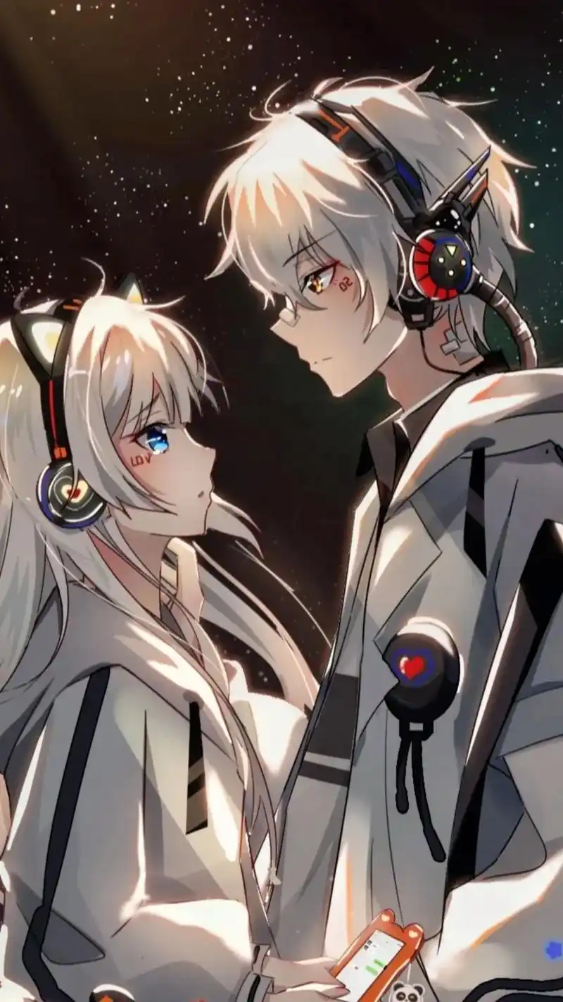 情侣壁纸卡通人物形象