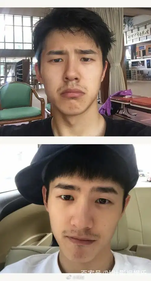 刘昊然一位90零后小鲜肉,蓄起胡子时则多了一份刚强感,虽然没有其他