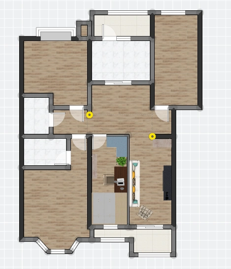 两室改三室怎么改?