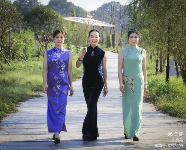 旗袍女人花 - 美篇