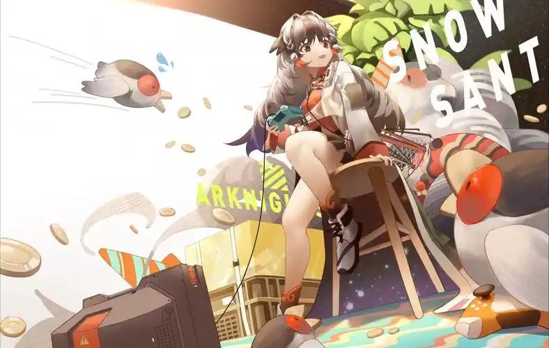 明日方舟 雪雉 同人 少女 5k动漫壁纸_4k动漫图片高清壁纸_墨鱼部落格