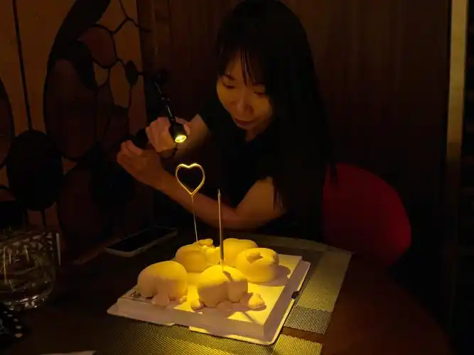 提前给闺蜜过生日