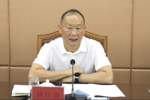 林壮森一行到潮安区调研