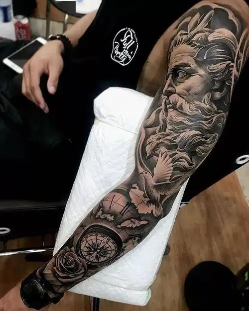 这些让人惊艳的花臂,每一个都帅到炸裂