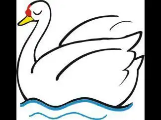 大白儿童画的白鹅简笔画怎么画大白鹅简笔画带步骤简单又好看涂色千千