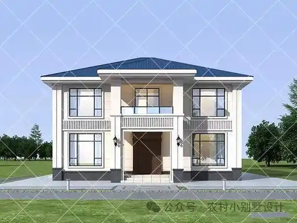 20套田园风二层别墅,外观恬静优雅田园风小别墅,不会让人小瞧