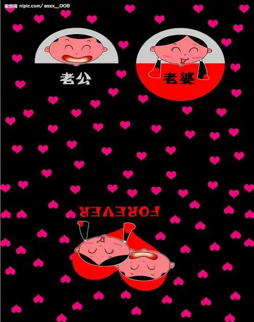 老公老婆情侣杯包装盒源文件