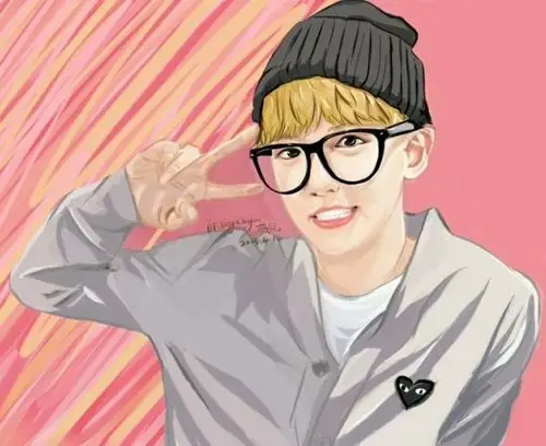 exo-边伯贤 有爱画像来一发