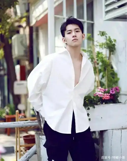 组图:白衣男生,英俊,帅气,有气质,穿白色衬衫的哥哥,真好看