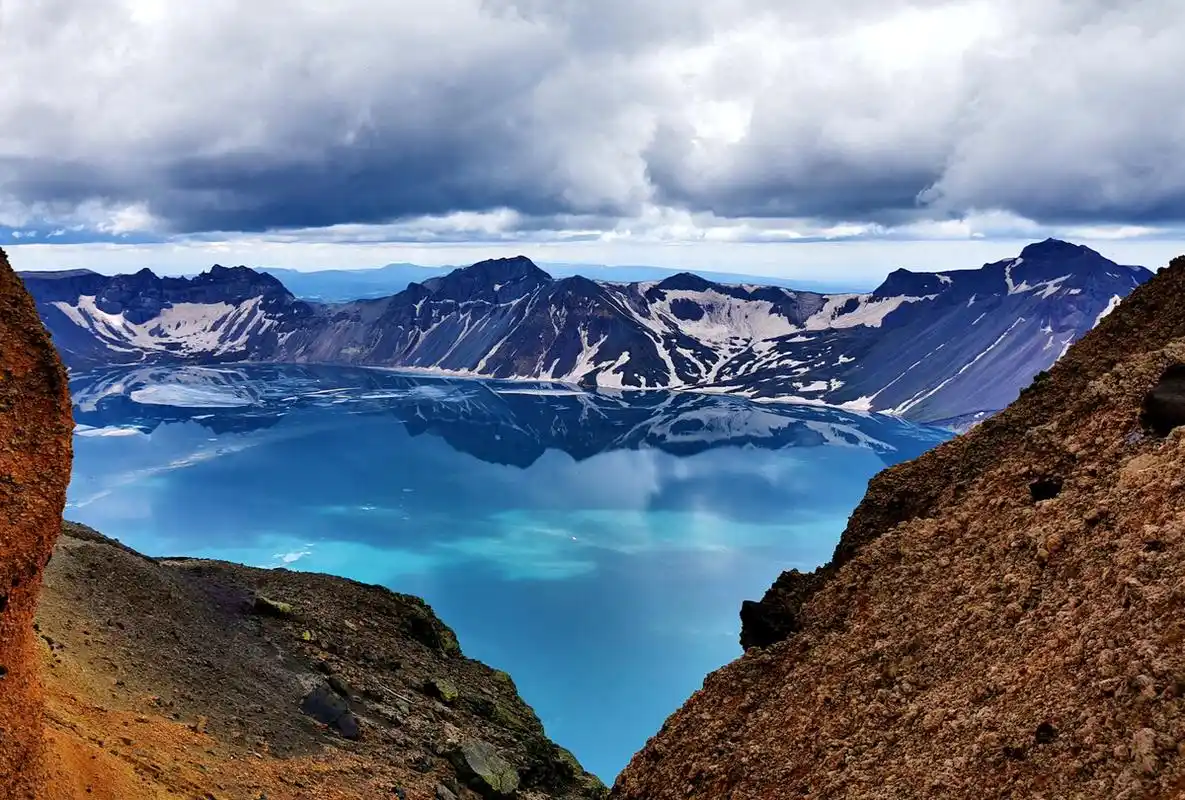 长白山天池北坡