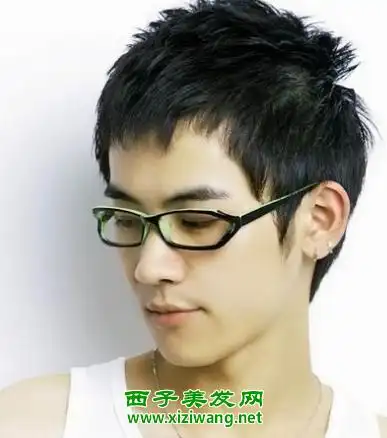 男士短碎发发型图片,男生斜刘海短碎发型_男生短碎发,短碎发男生_西子