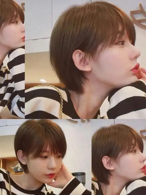 初恋短发真的很减龄供想剪短发的女生参考