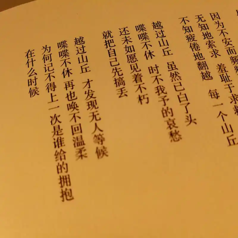 杨宗纬致李宗盛的一首歌 越过山丘,才发现早已无人等候