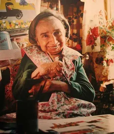 莫娣·刘易斯 maud lewis (1903-1970)l加拿大画家