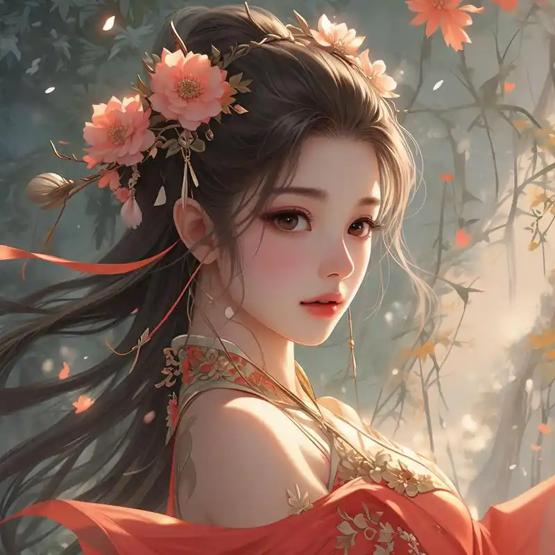 古风女生头像97快来挑选93 谁能拒绝这么仙气飘飘的古风头像呢?