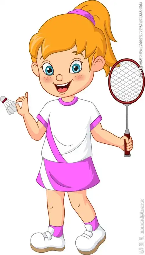 运动卡通人物图片