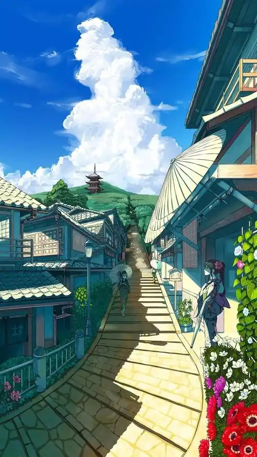 壁纸优选日式清新夏季风