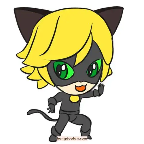 8张动画明星刺猬索尼克超级玛丽口袋宝贝比卡丘卡通简笔画