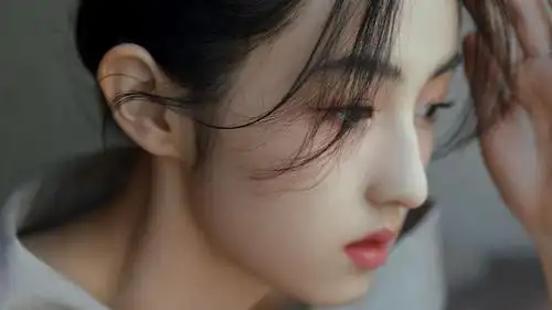 电脑壁纸 明星 大陆明星 张子枫衬衫裙女人味十足写真