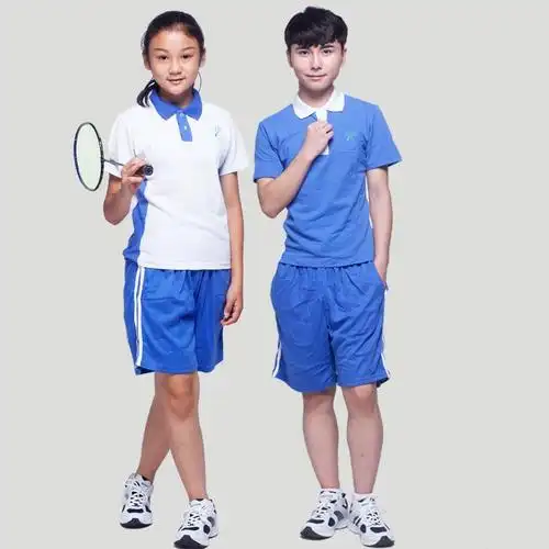 运动上衣短裤春夏季子套短袖美丽奥校服深圳市校服中学生统一男款