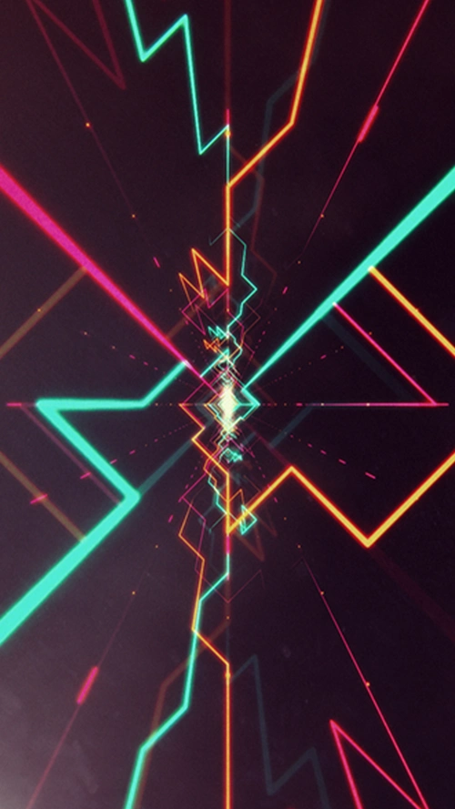 唯美炫酷科技感h5背景