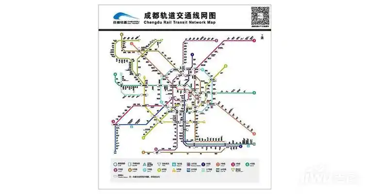 2022年成都市地铁地图高清最新版