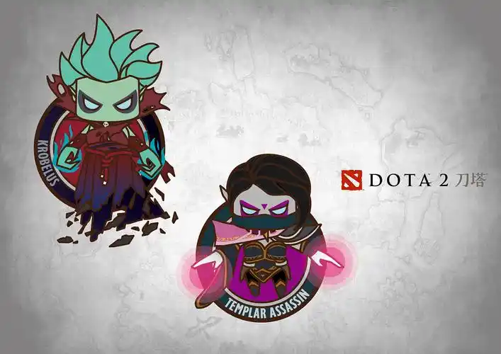 dota2 q版英雄
