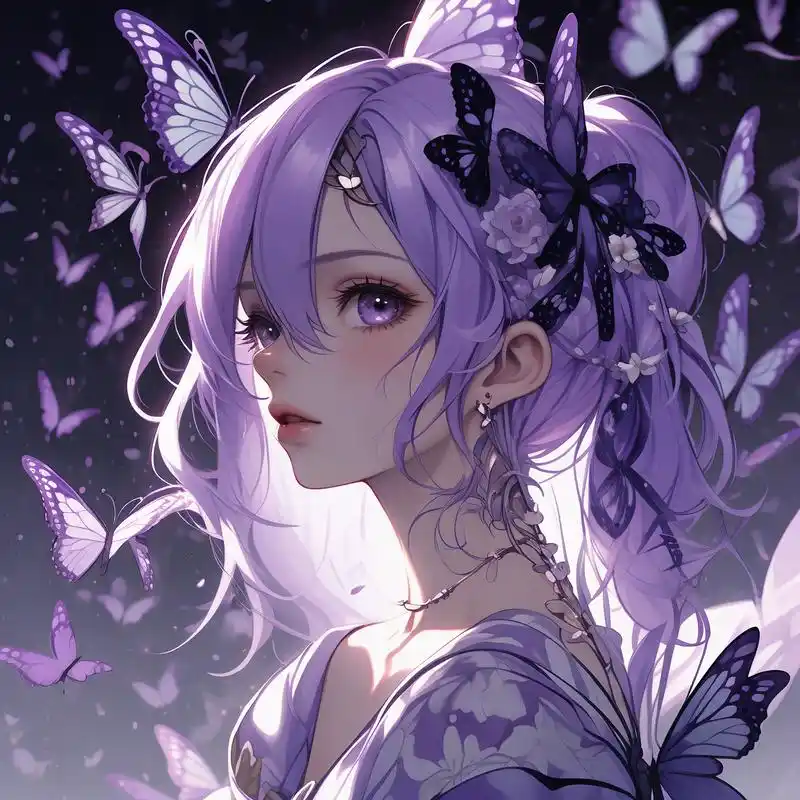 女生动漫头像来啦,仙气飘飘95 谁能拒绝仙气飘飘的动漫头像呢,用上