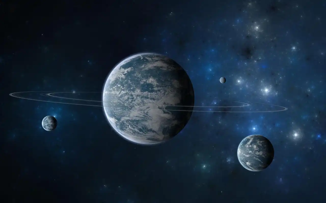 唯美浩瀚的宇宙星空图片高清壁纸